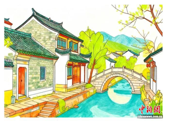 千余作品载乡愁 全球华裔青少年绘就文化根脉情感地图