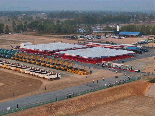 中企投建的扶南德佐综合水利项目第二阶段开工