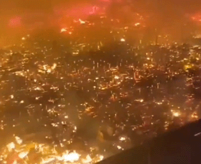 马来西亚一水上村庄突发大火，约1000间房屋被毁